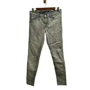 P7437 denim light wash paisley j brand skinny jeans